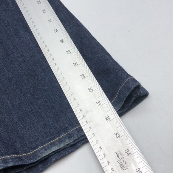 LIKE NEW RAMPAGE DARKWASH BOOTCUT JEANS 7/29x32 🇺🇸 - Picture 10 of 13